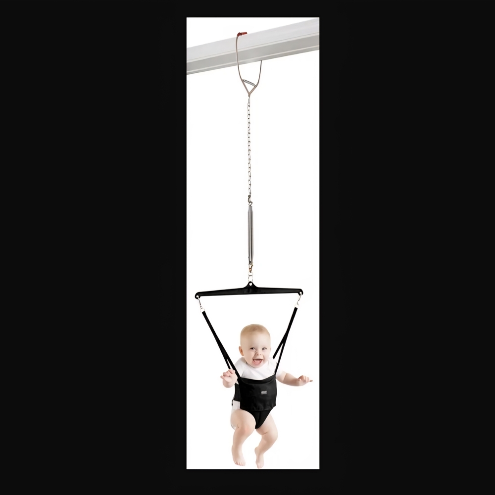 Black Baby Doorway Jumper
